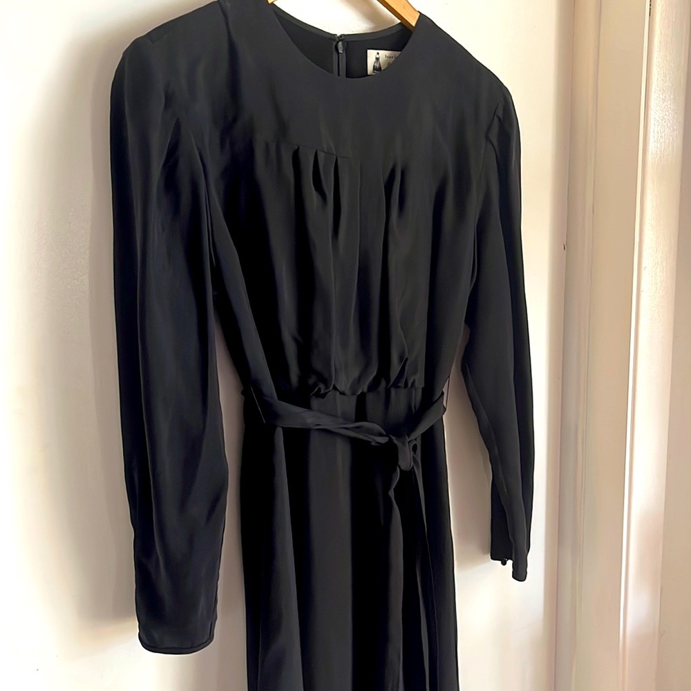 Leur Logette Black Cupro Dress (Neiman Marcus - Net-a-Porter)